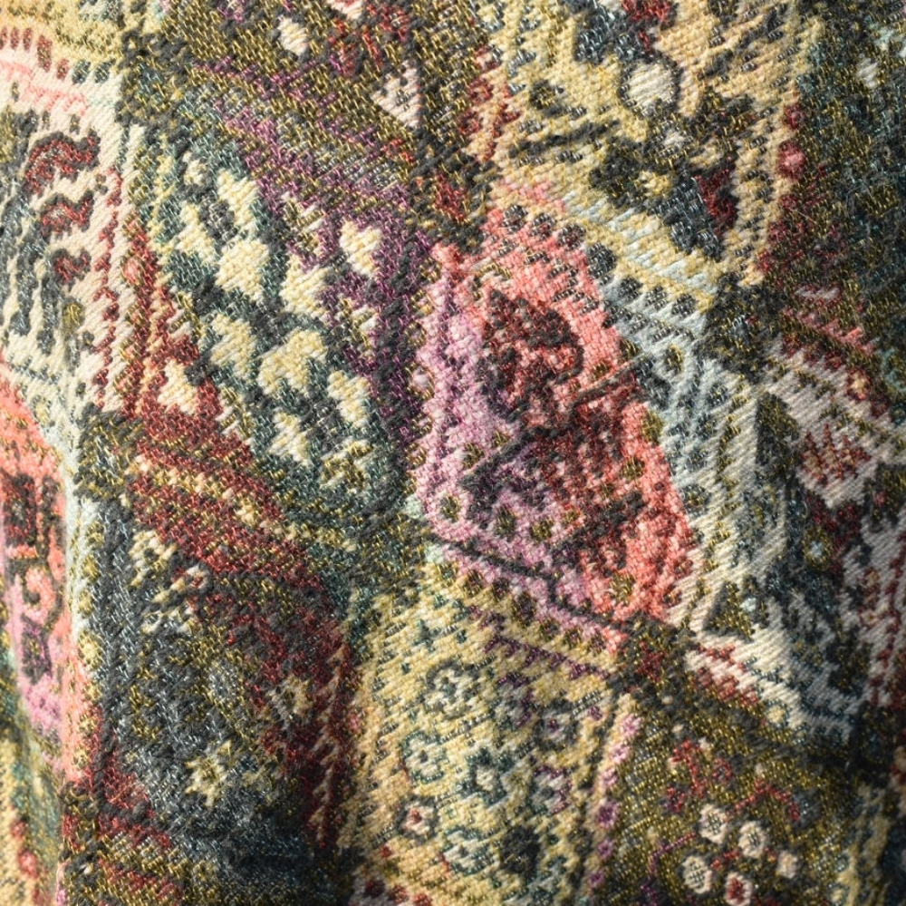 Multicolor Patchwork Maxi Skirt - Picture 6 of 6